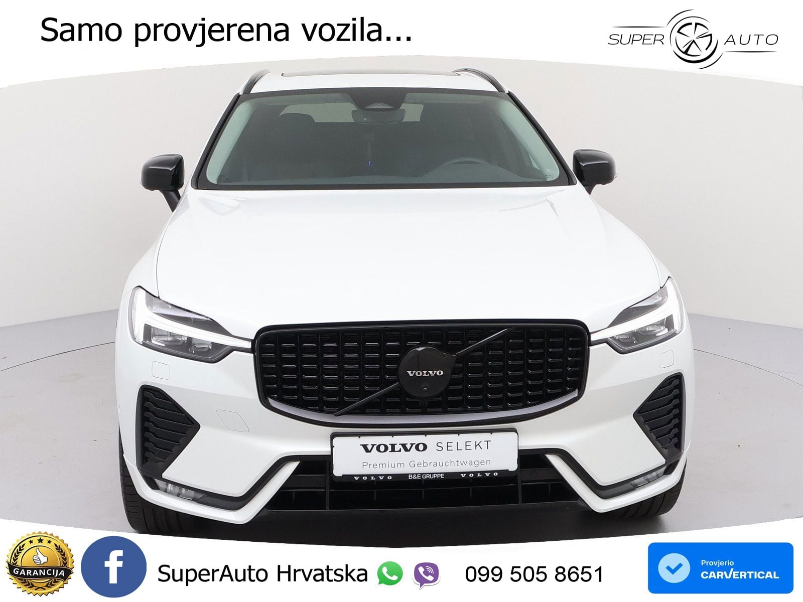Volvo XC60 B4 Benzin FWD Geartronic ZRAČNI+ACC+GR SJED+KAM+PANO