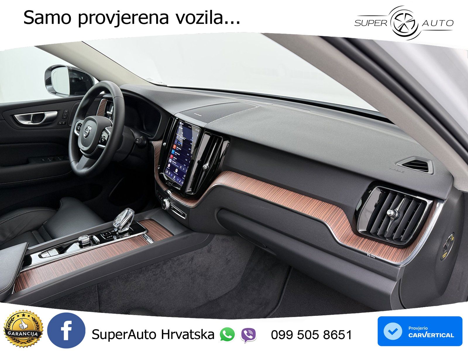 Volvo XC60 B4 Benzin FWD Geartronic ZRAČNI+ACC+GR SJED+KAM+PANO