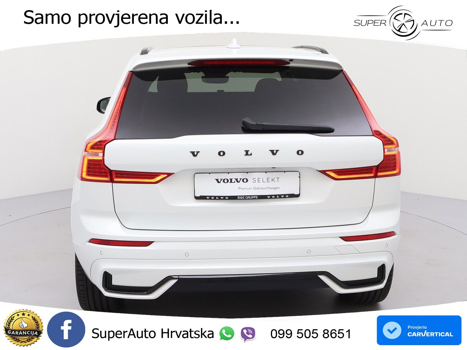 Volvo XC60 B4 Benzin FWD Geartronic ZRAČNI+ACC+GR SJED+KAM+PANO