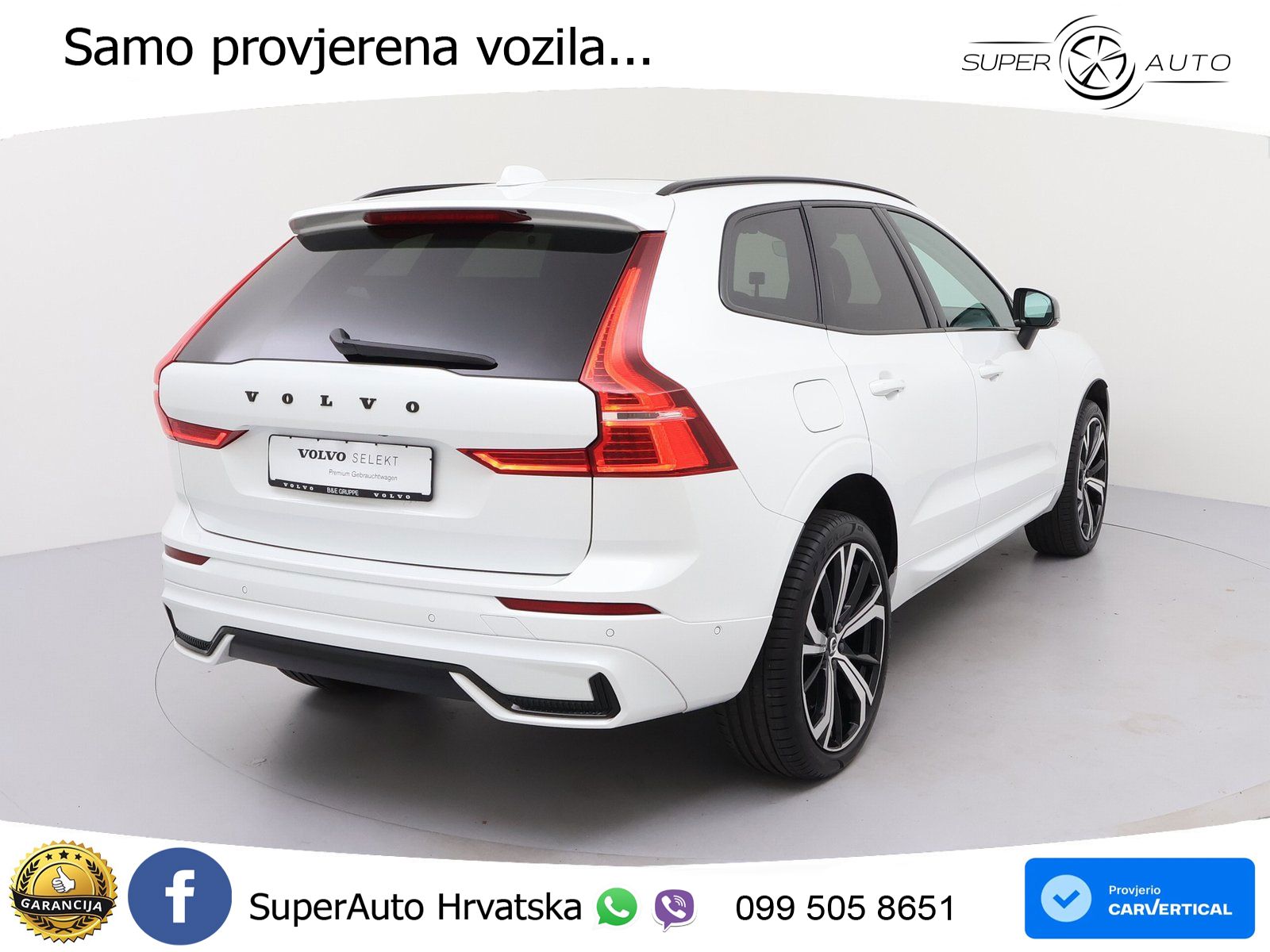 Volvo XC60 B4 Benzin FWD Geartronic ZRAČNI+ACC+GR SJED+KAM+PANO