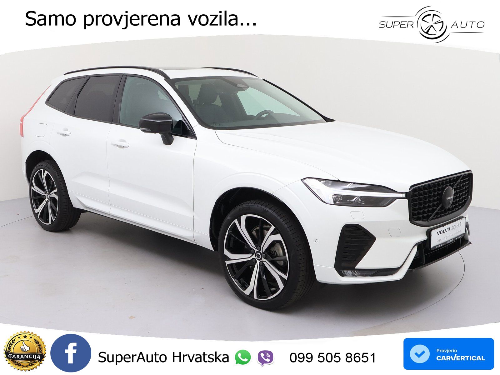 Volvo XC60 B4 Benzin FWD Geartronic ZRAČNI+ACC+GR SJED+KAM+PANO