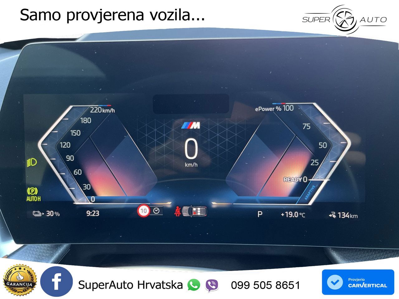 BMW iX1 68 kWh (313 KS) xDrive30 M Sport LED+GR SJED+ACC