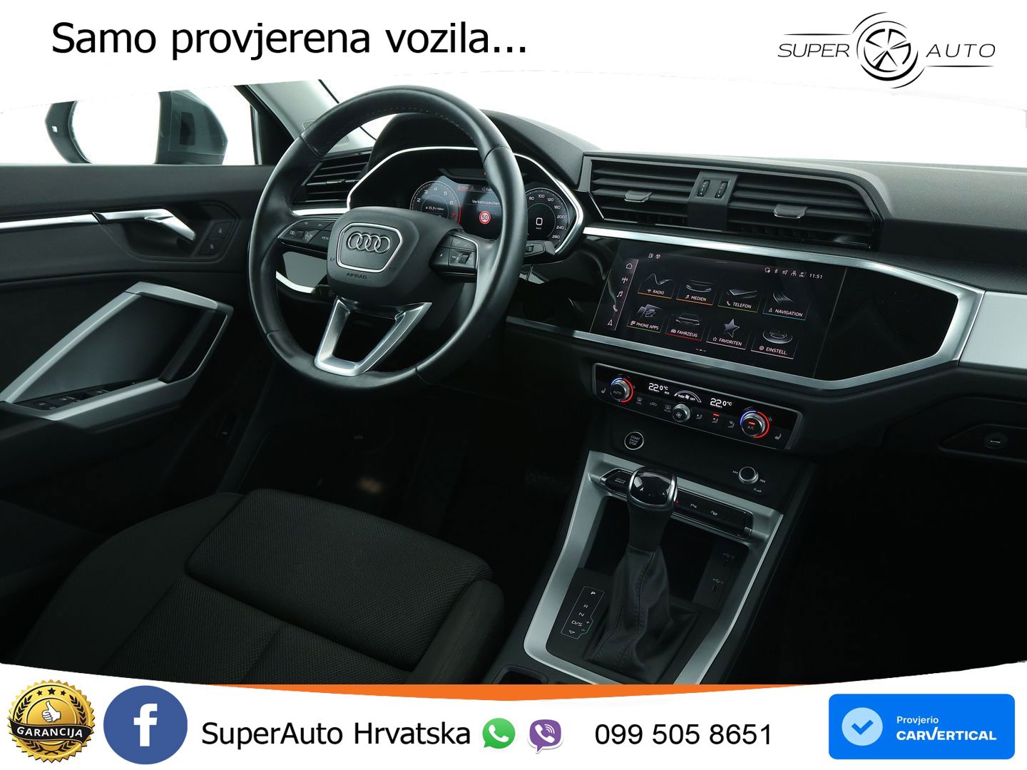 Audi Q3 Sportback 40 TFSI (190 KS) quattro S tronic S line LED+GR SJED+ACC