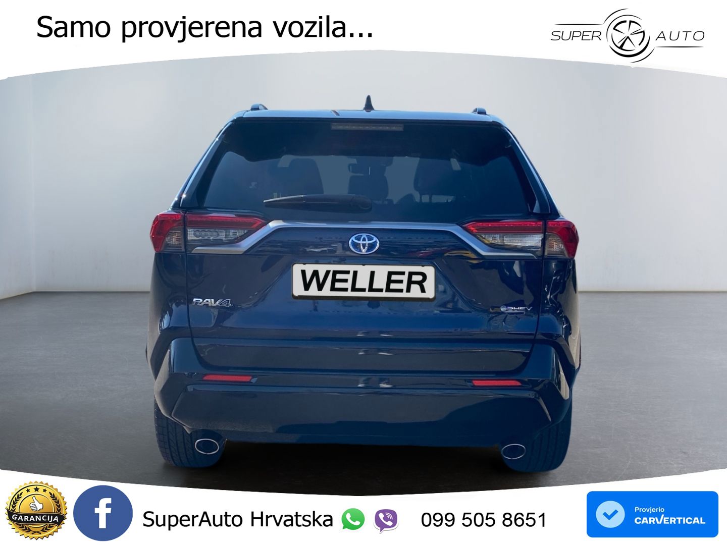 Toyota RAV4 2.5 (306 KS) Hybrid AWD-i eCVT Style LED+GR SJED+ACC