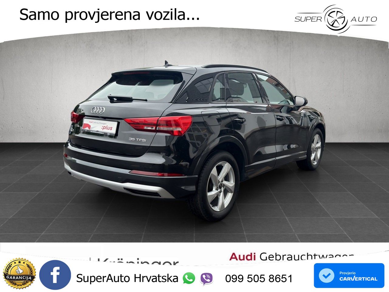 Audi Q3 35 TFSI (150 KS) S tronic advanced LED+GR SJED+ACC