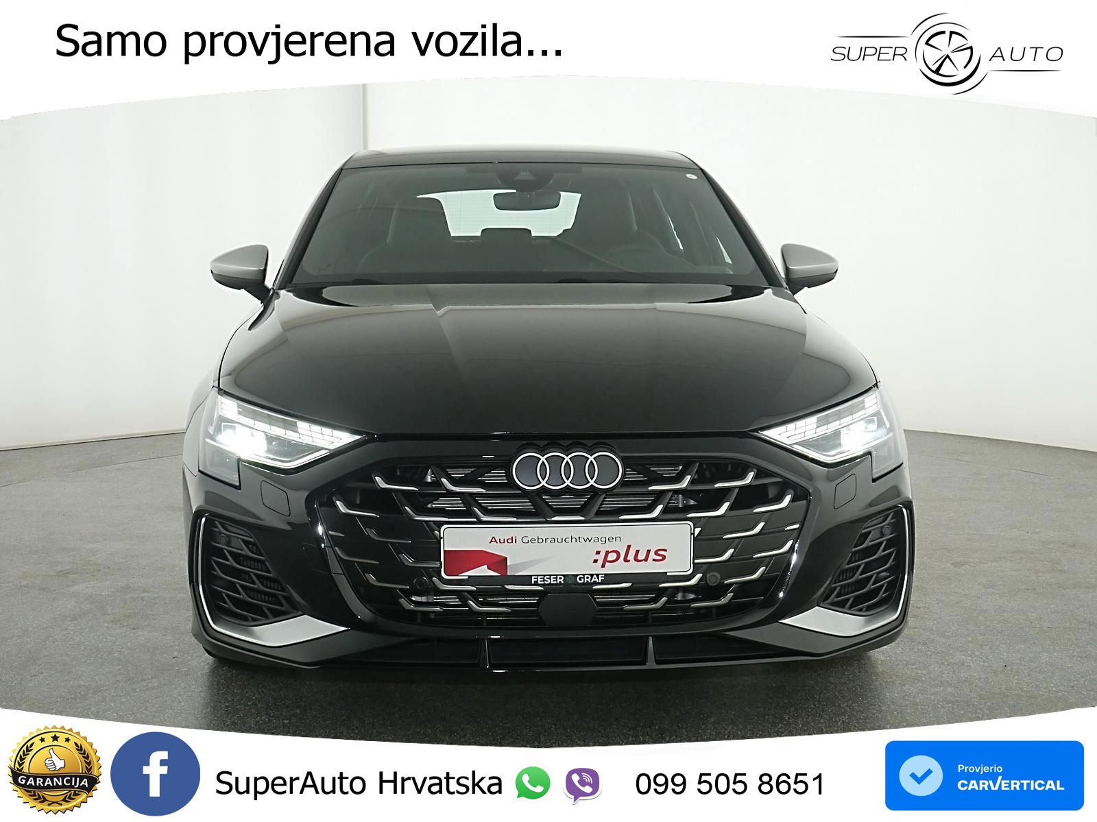 Audi S3 2.0 TFSI (333 KS) quattro S tronic MATRIX+GR SJED+KAM
