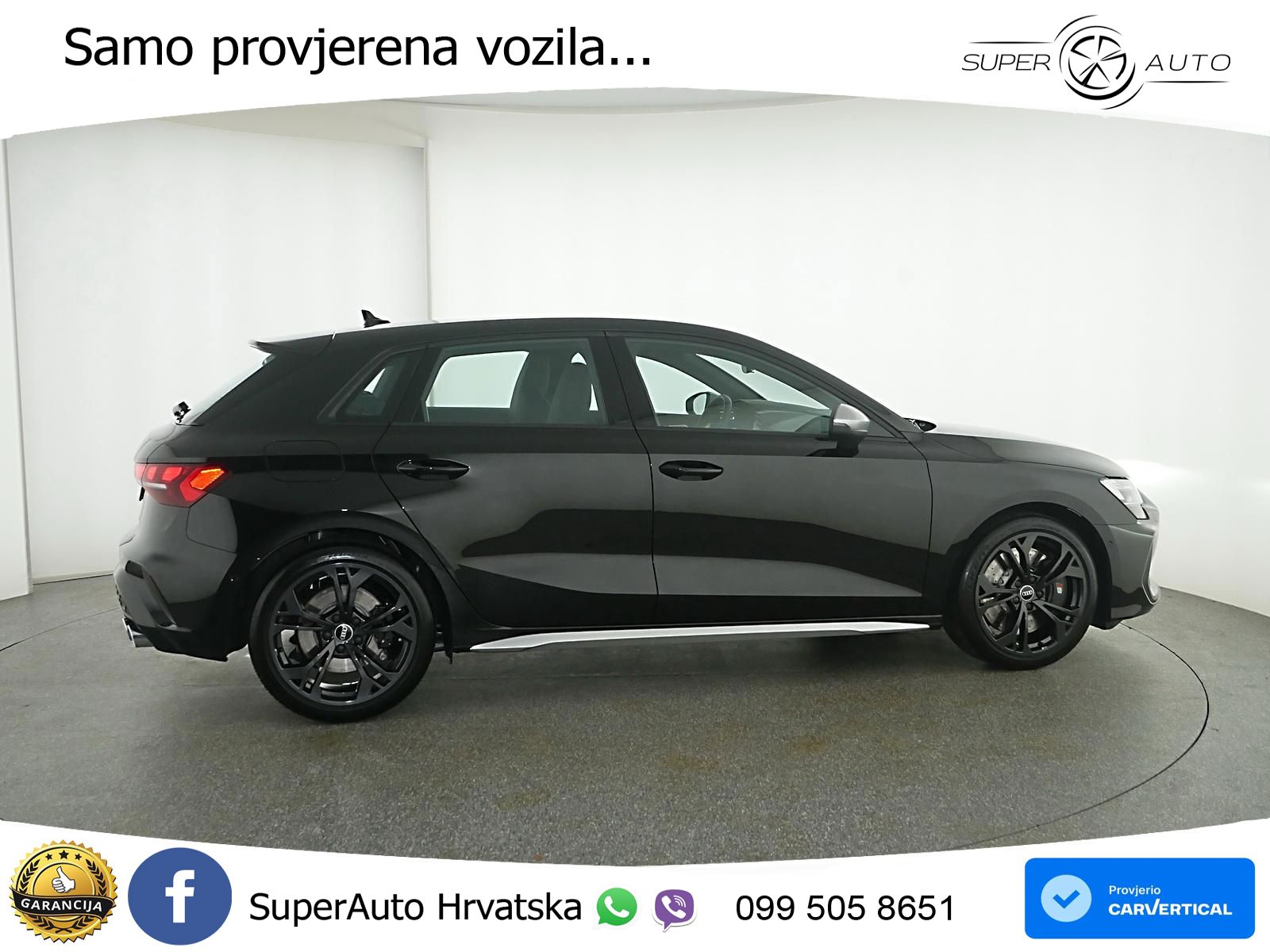 Audi S3 2.0 TFSI (333 KS) quattro S tronic MATRIX+GR SJED+KAM
