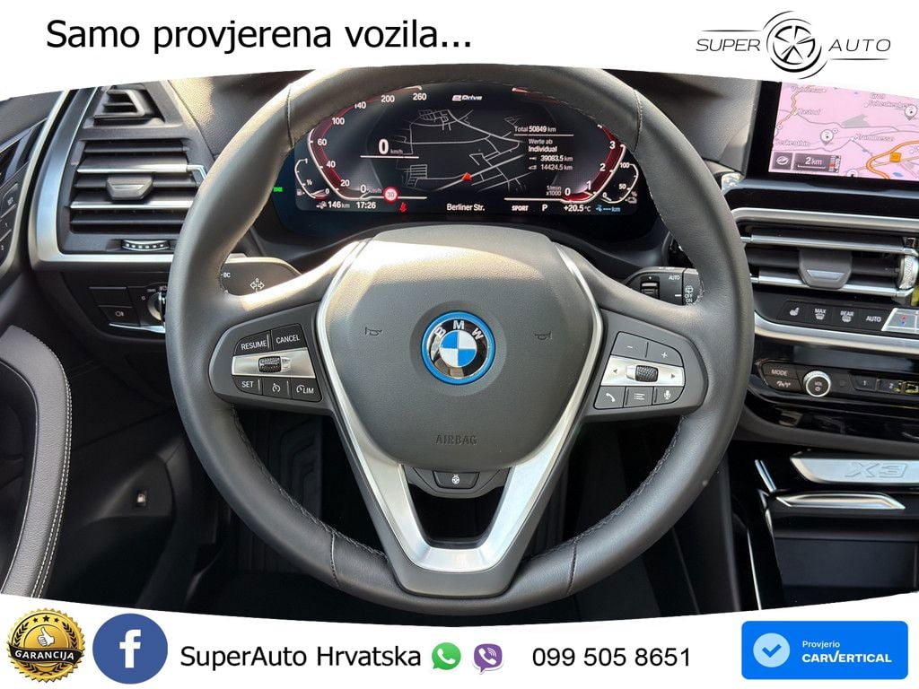BMW X3 30e xDrive Steptronic