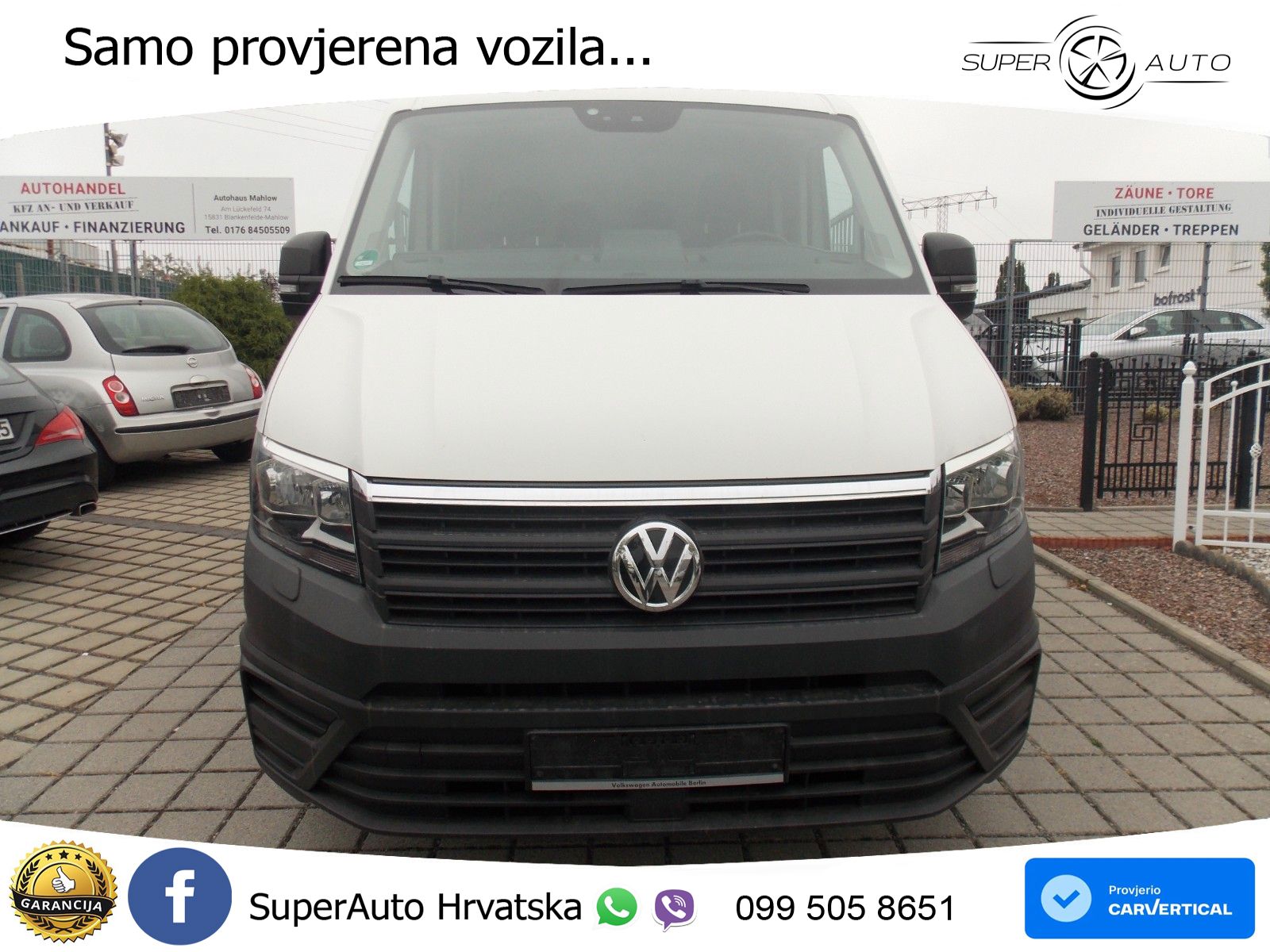 Volkswagen Crafter Pritsche 35 Maxi lang Doppelkabine 140 KS