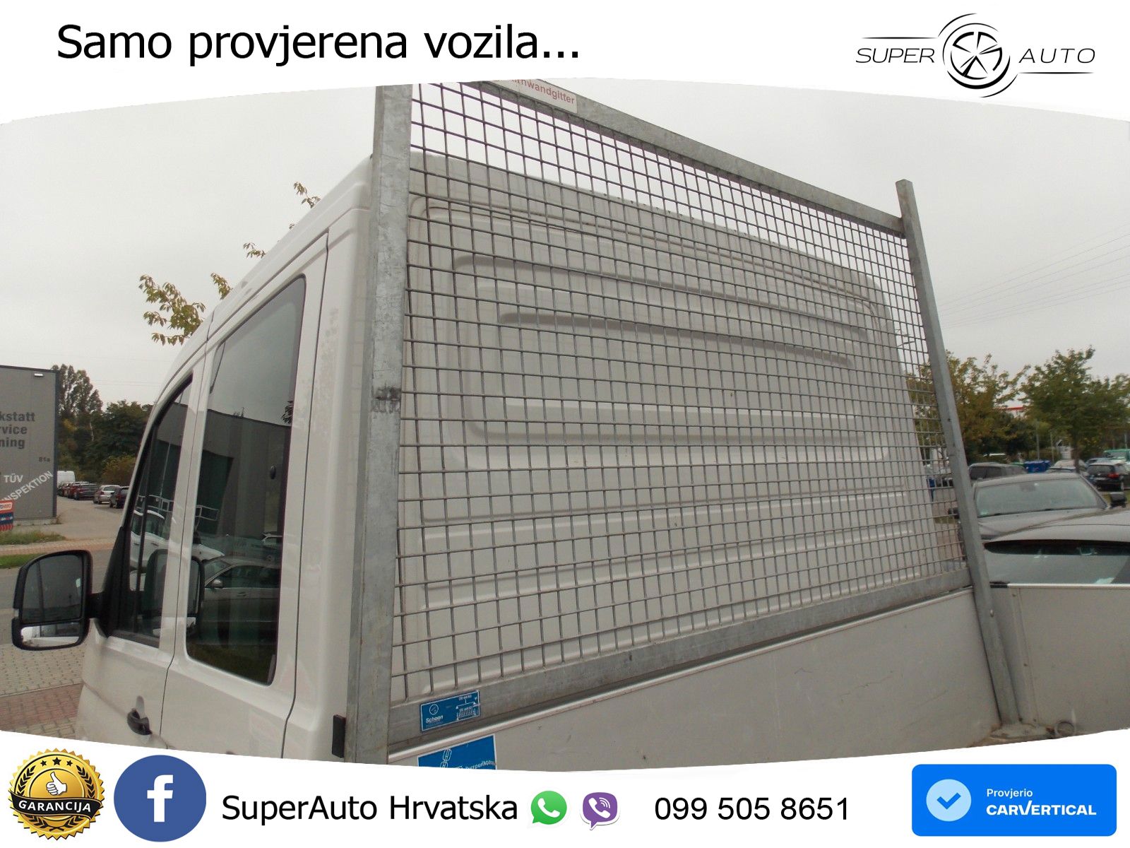 Volkswagen Crafter Pritsche 35 Maxi lang Doppelkabine 140 KS