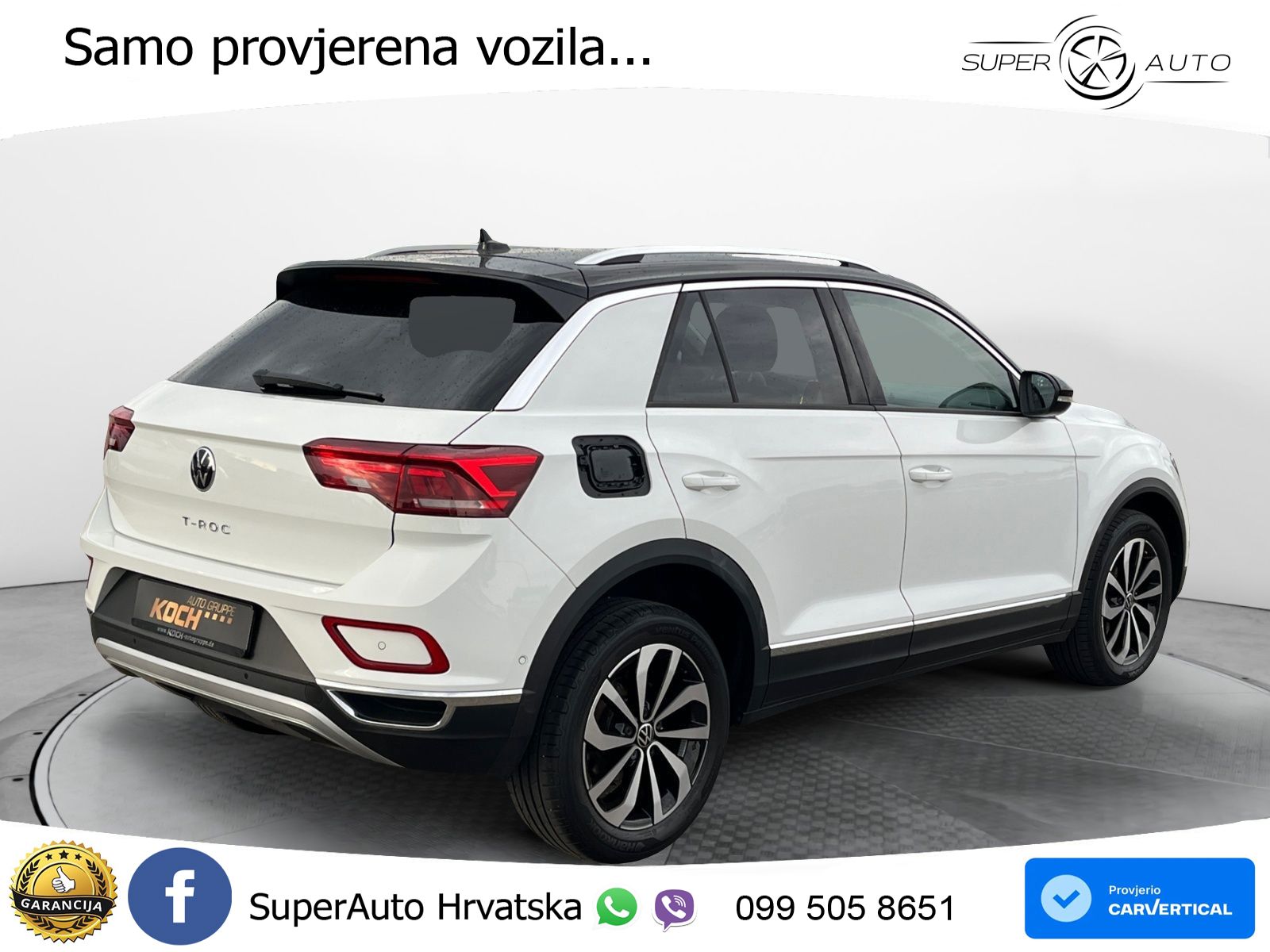 Volkswagen T-Roc 1.5 TSI (150 KS) DSG LED+GR SJED+ACC