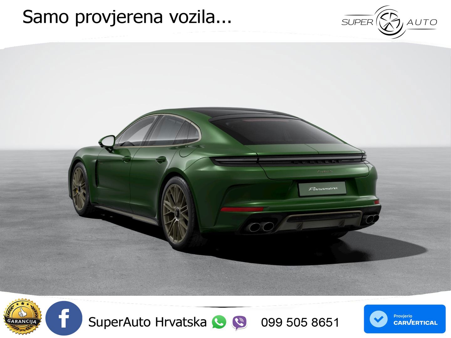 Porsche Panamera Turbo S 4.0 V8 (782 KS) E-Hybrid PDK LED+GR SJED+ACC