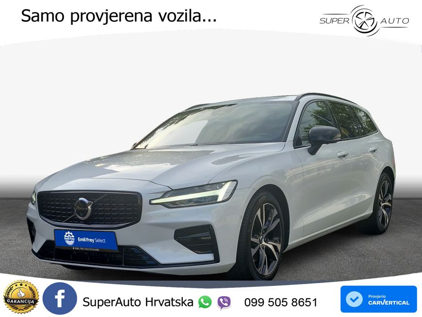 Volvo V60 2.0 B4 Benzin DCT ACC+HEAD+4xGR SJED+360+PANO