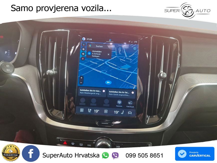 Volvo V60 2.0 B4 Benzin DCT ACC+HEAD+4xGR SJED+360+PANO