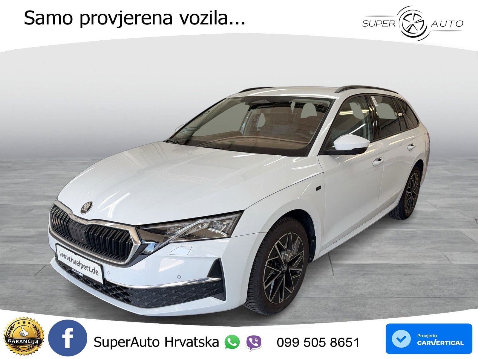 Škoda Octavia Combi 2.0 TDI (150 KS) DSG LED+GR SJED+ACC
