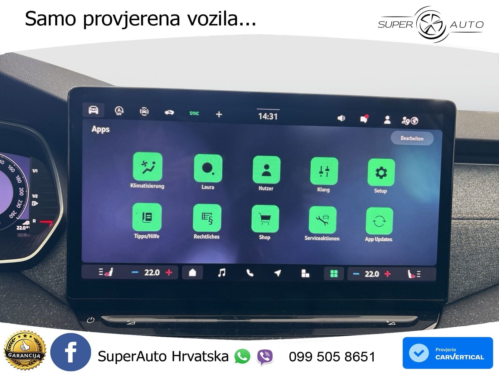 Škoda Octavia Combi 2.0 TDI (150 KS) DSG LED+GR SJED+ACC