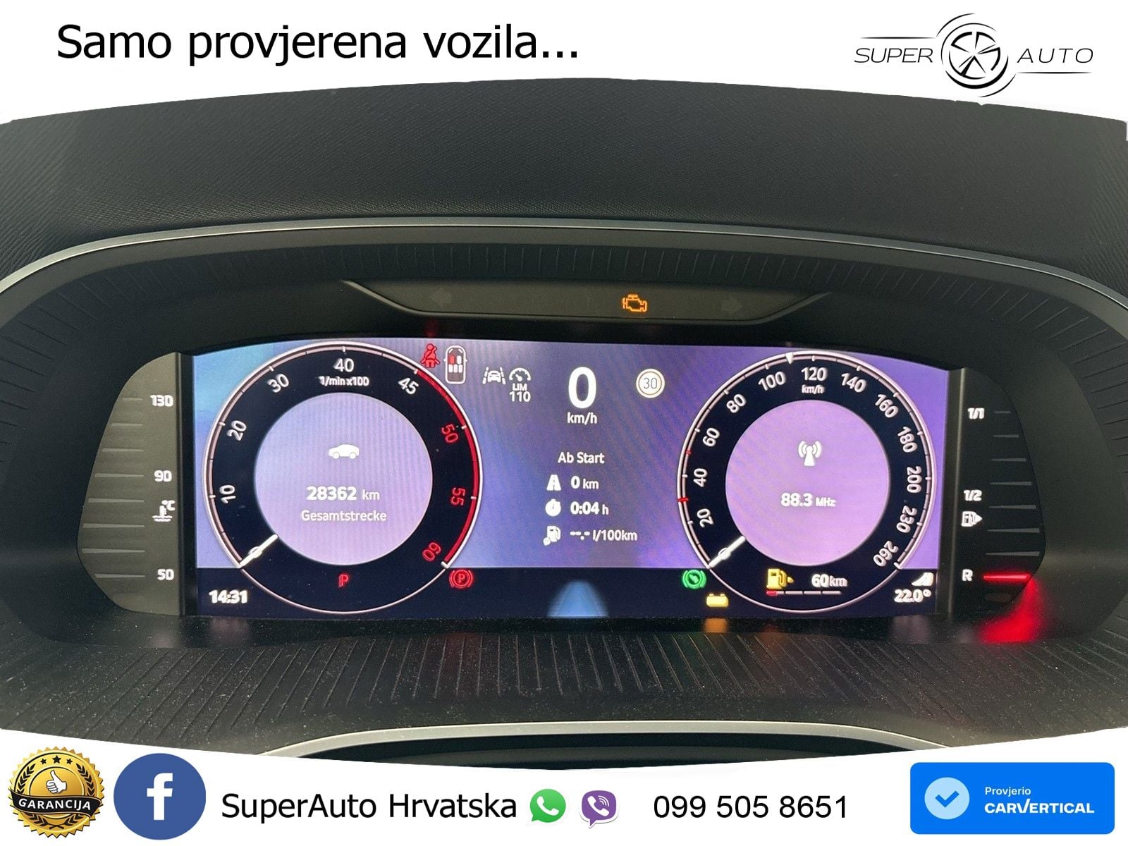 Škoda Octavia Combi 2.0 TDI (150 KS) DSG LED+GR SJED+ACC