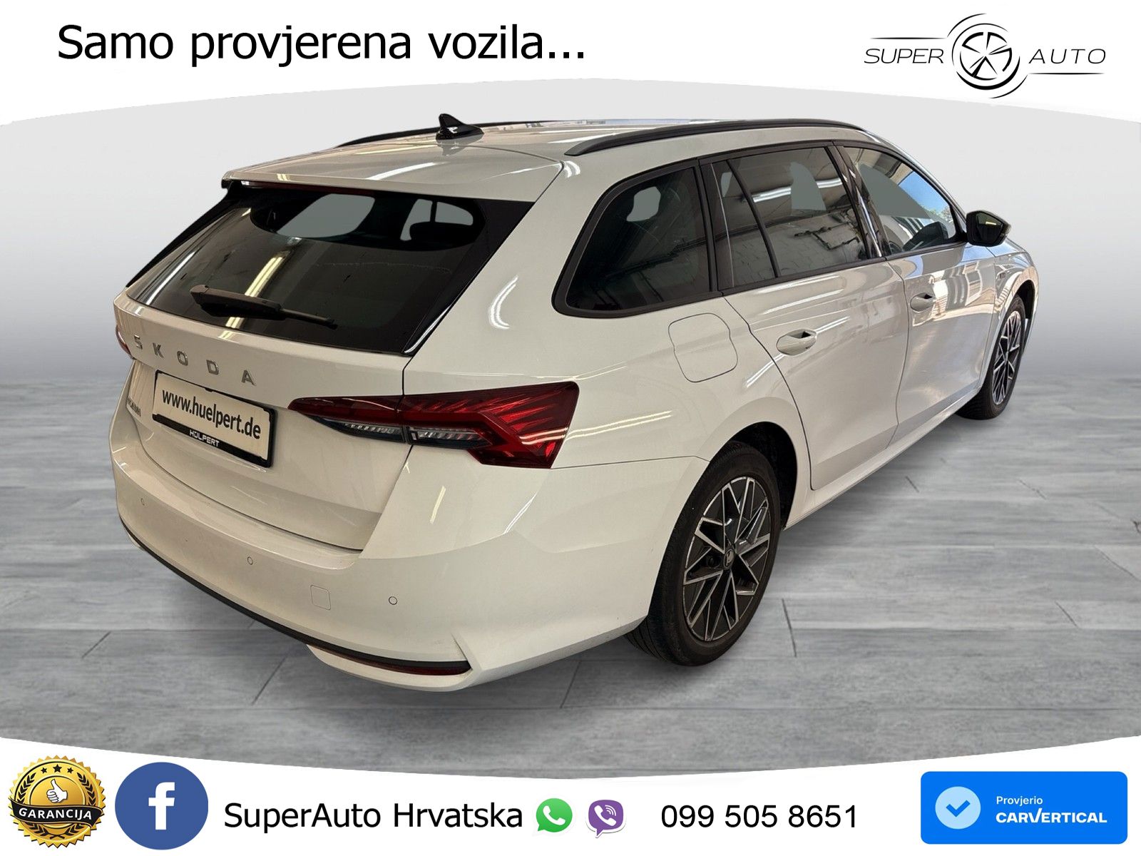Škoda Octavia Combi 2.0 TDI (150 KS) DSG LED+GR SJED+ACC