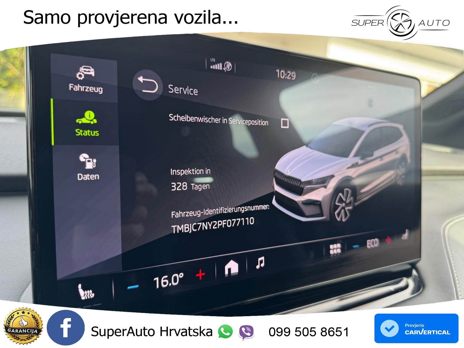 Škoda Enyaq iV 80 82 kWh (204 KS) SportLine