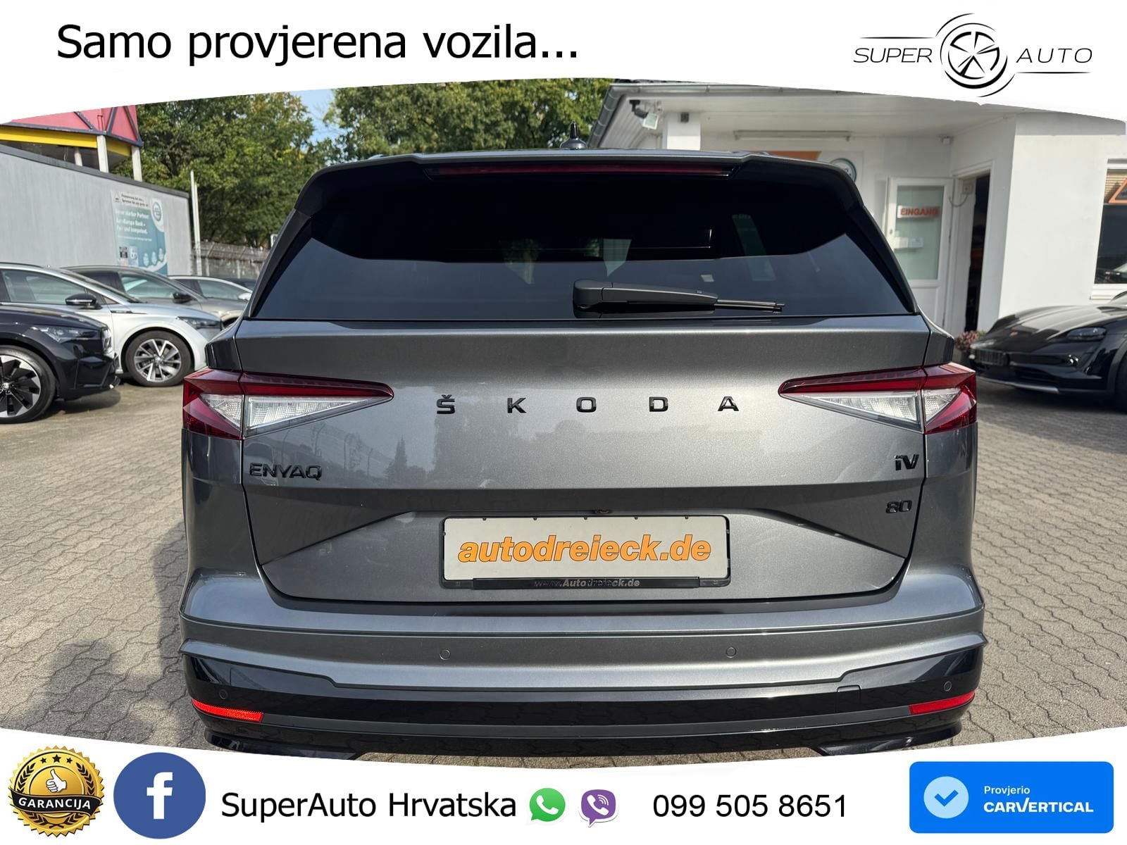 Škoda Enyaq iV 80 82 kWh (204 KS) SportLine