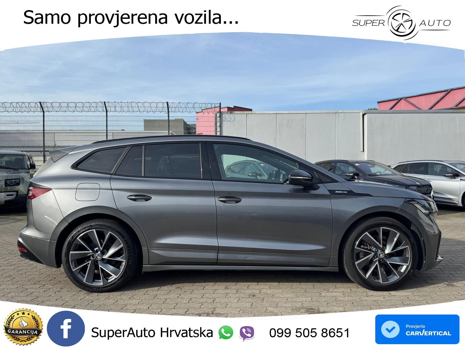 Škoda Enyaq iV 80 82 kWh (204 KS) SportLine