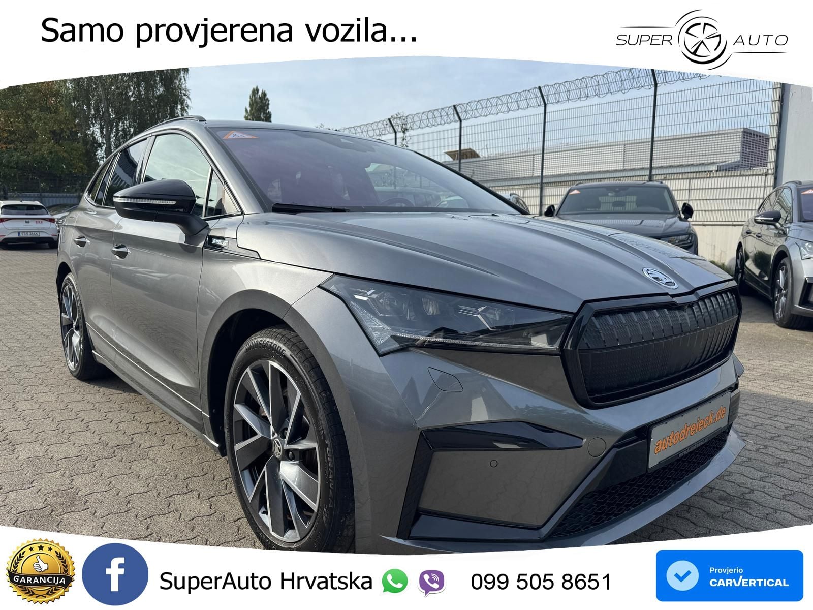 Škoda Enyaq iV 80 82 kWh (204 KS) SportLine