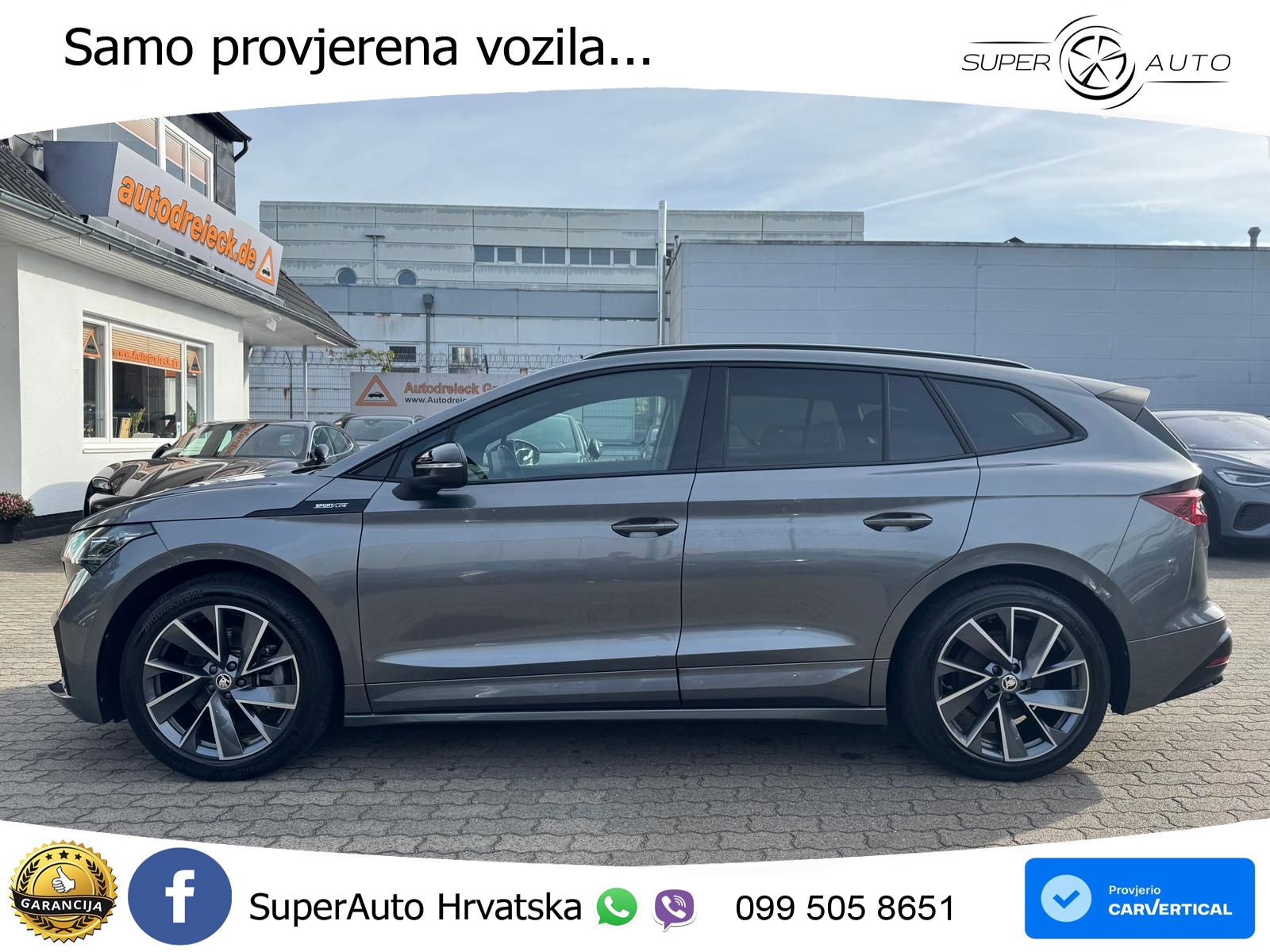Škoda Enyaq iV 80 82 kWh (204 KS) SportLine