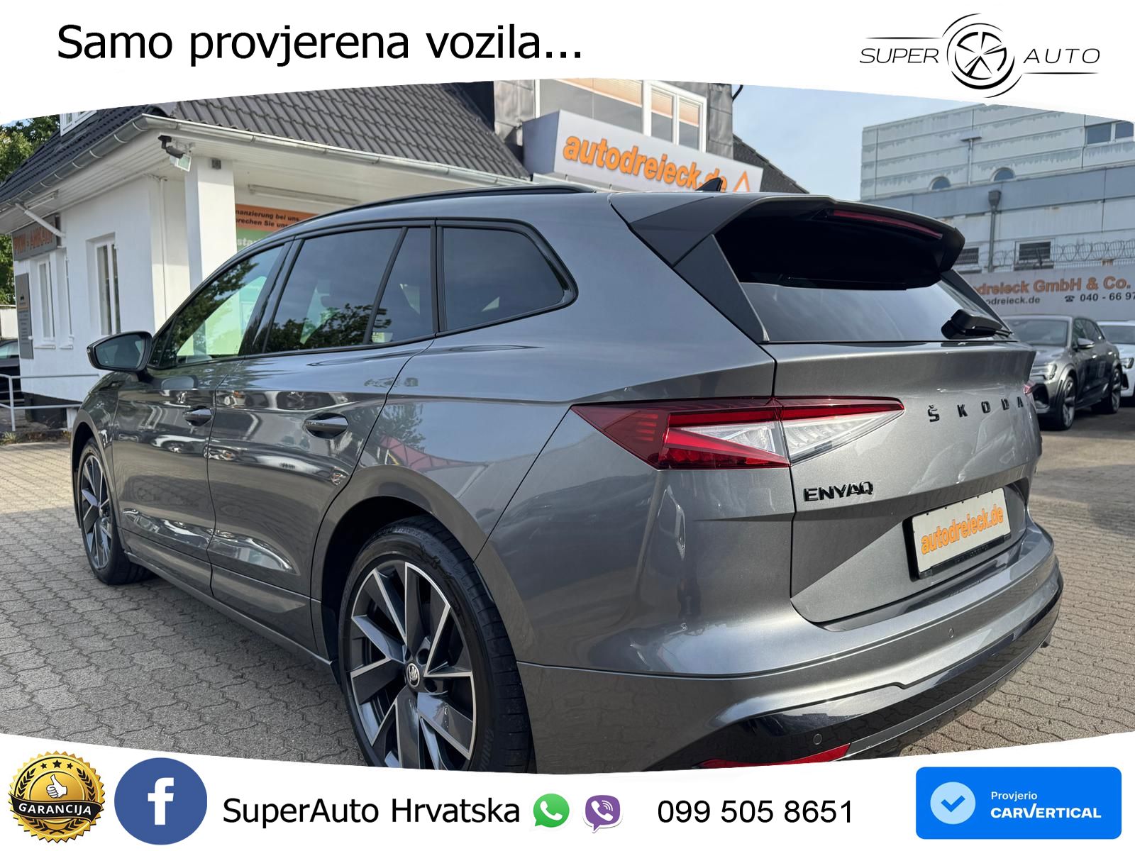 Škoda Enyaq iV 80 82 kWh (204 KS) SportLine
