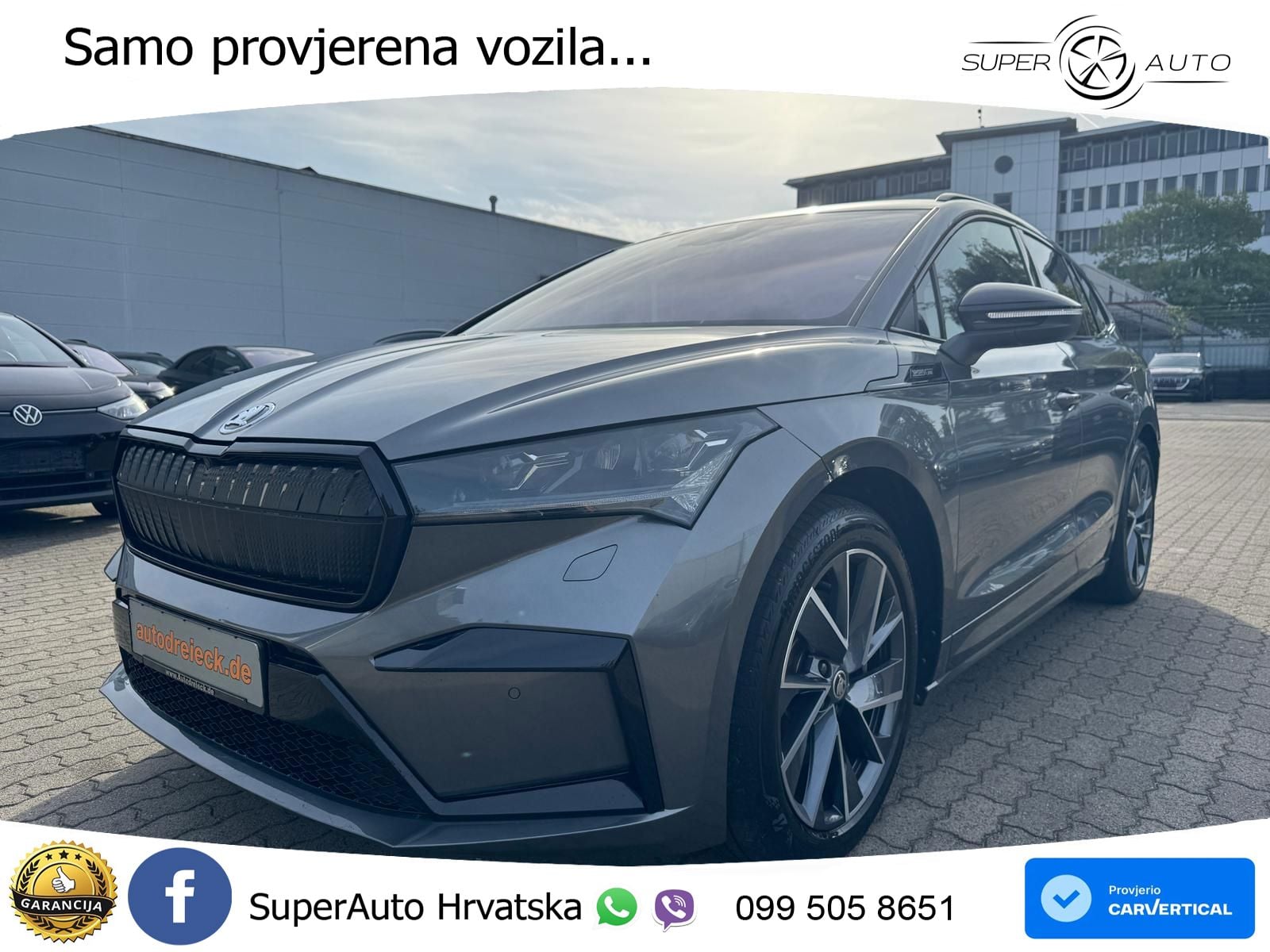Škoda Enyaq iV 80 82 kWh (204 KS) SportLine