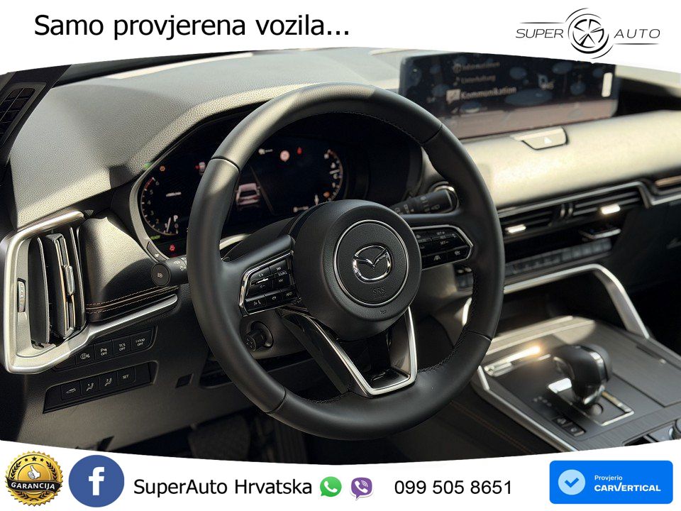 Mazda CX-60 3.3 e-Skyactiv D (254 KS) AWD Automatic LED+GR SJED+ACC
