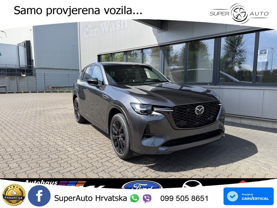 Mazda CX-60 3.3 e-Skyactiv D (254 KS) AWD Automatic LED+GR SJED+ACC