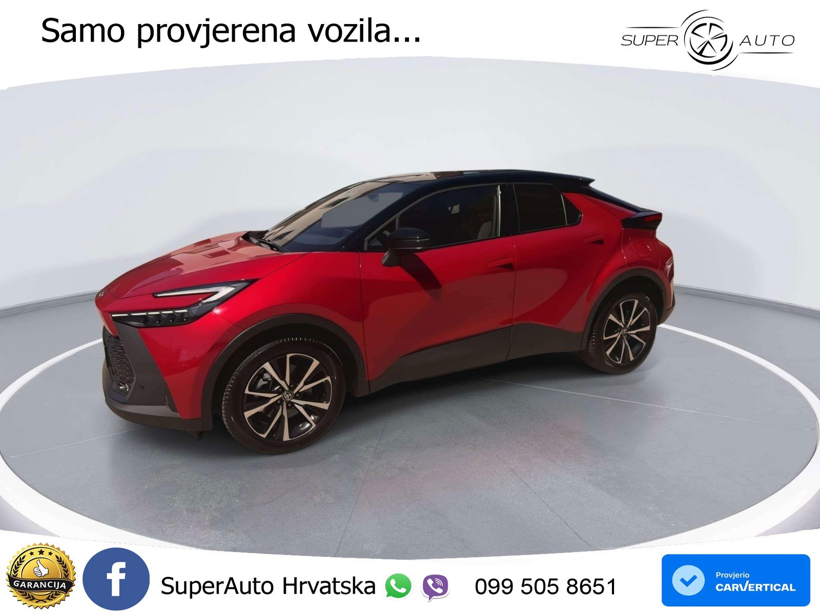 Toyota C-HR 2.0 (223 KS) PHEV e-CVT