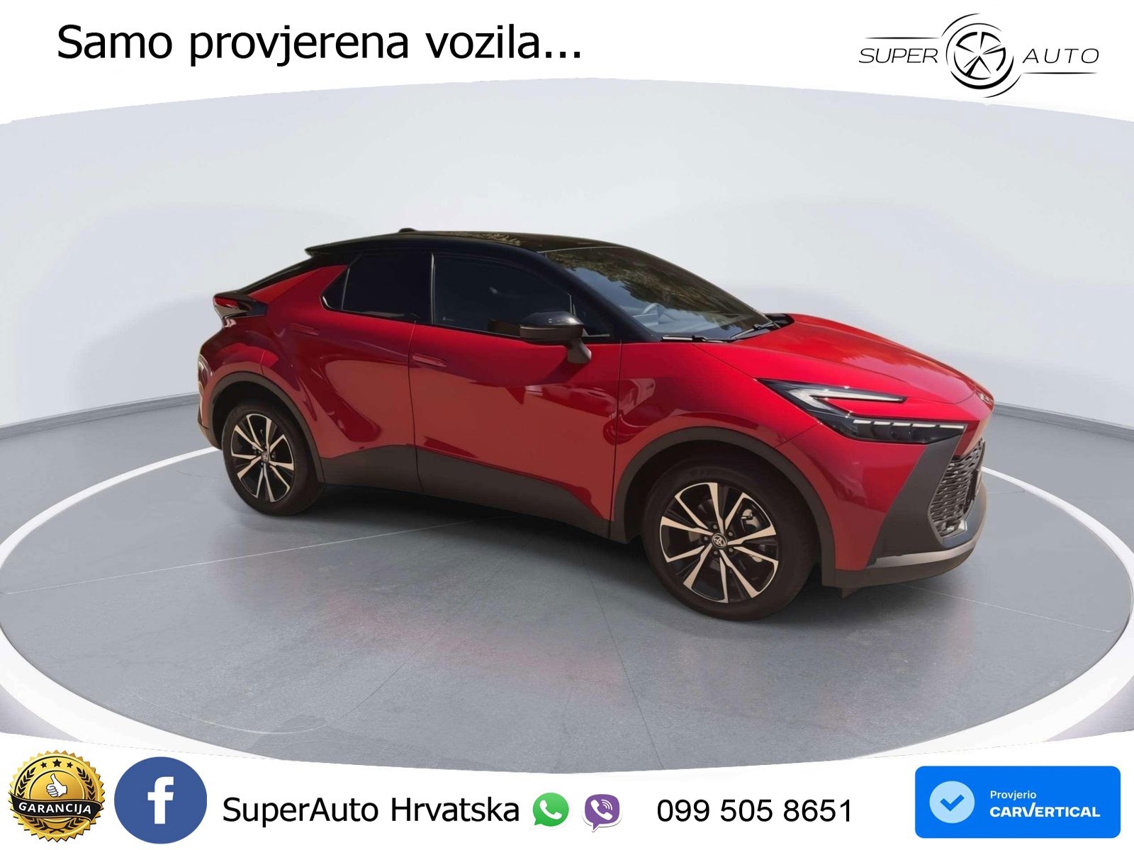 Toyota C-HR 2.0 (223 KS) PHEV e-CVT