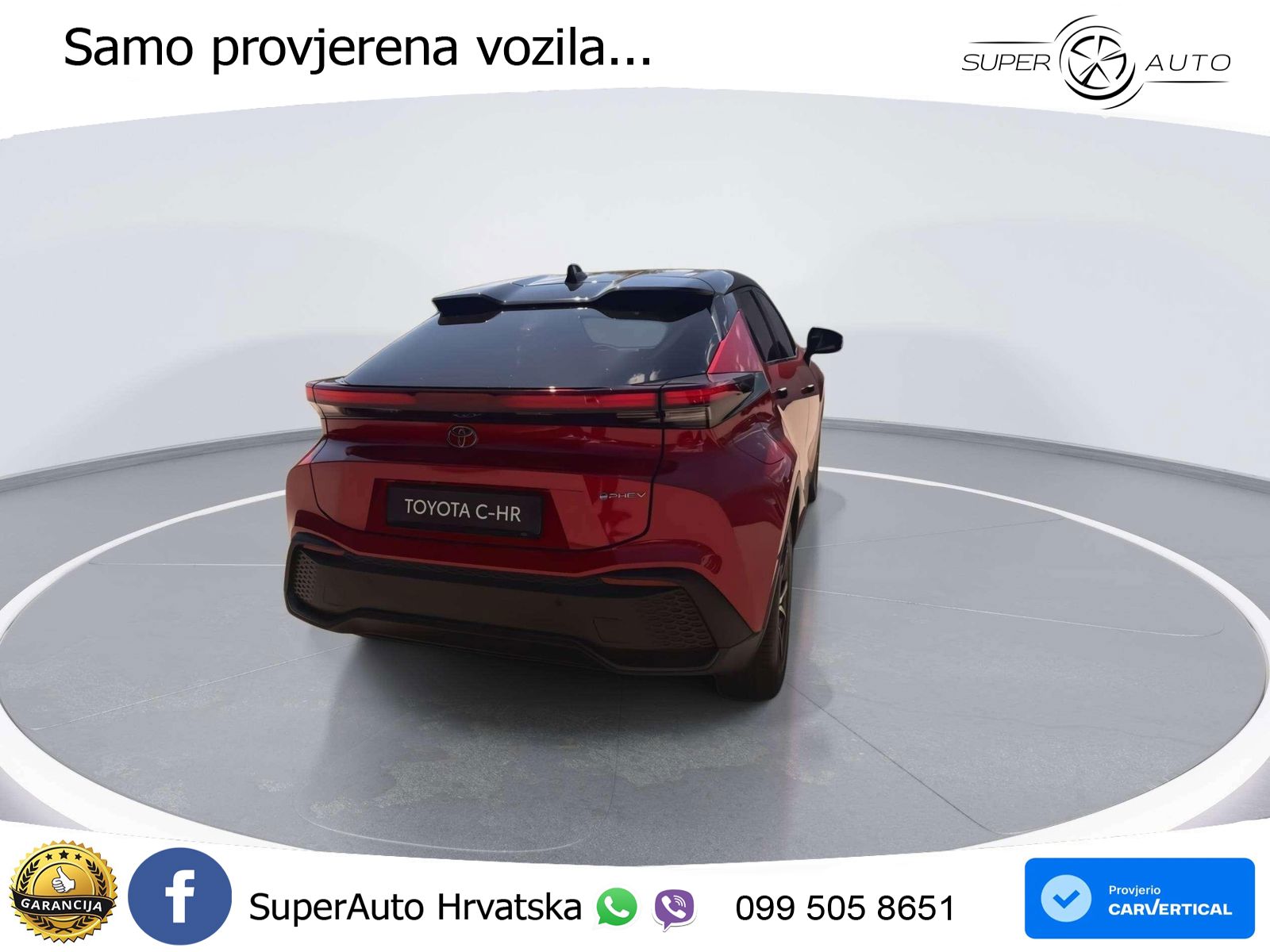 Toyota C-HR 2.0 (223 KS) PHEV e-CVT