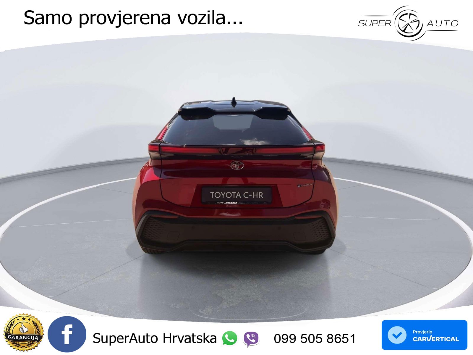 Toyota C-HR 2.0 (223 KS) PHEV e-CVT