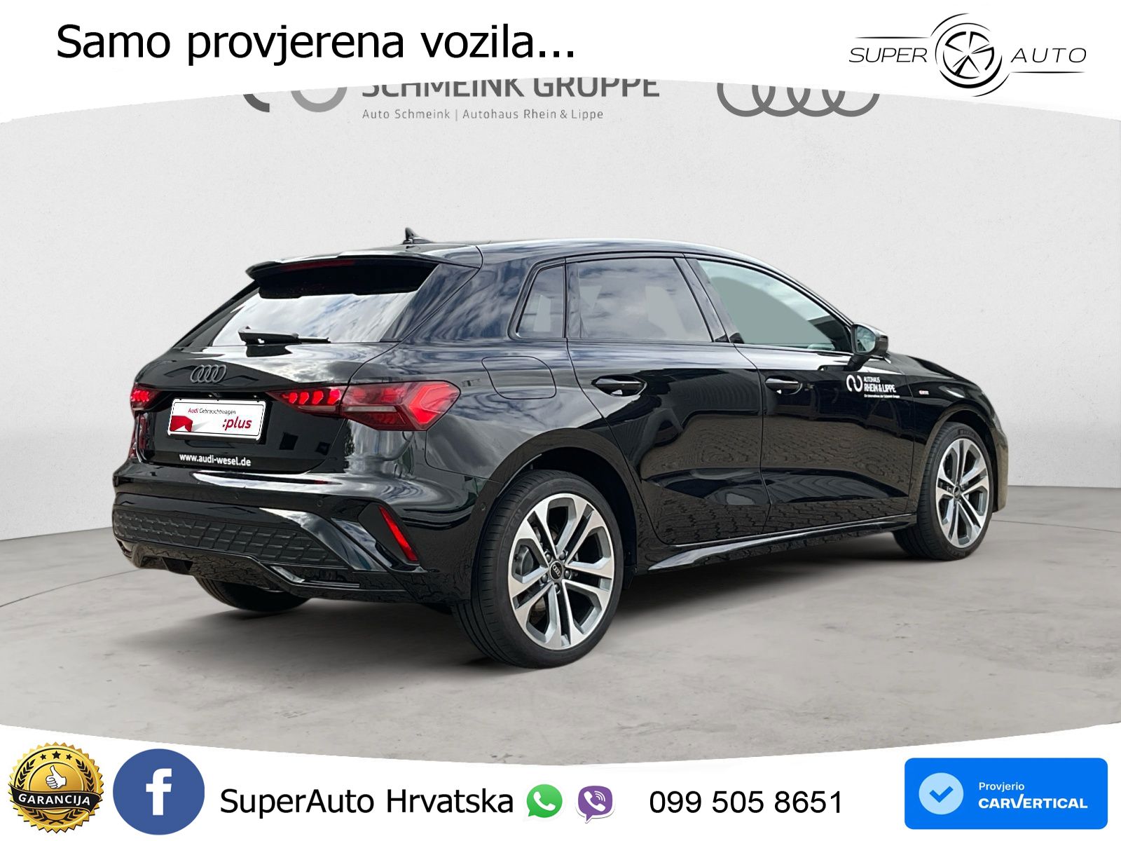 Audi A3 Sportback 40 TFSI e (204 KS) Plug-in Hybrid S tronic S line MATRIX+GR SJED+KAM
