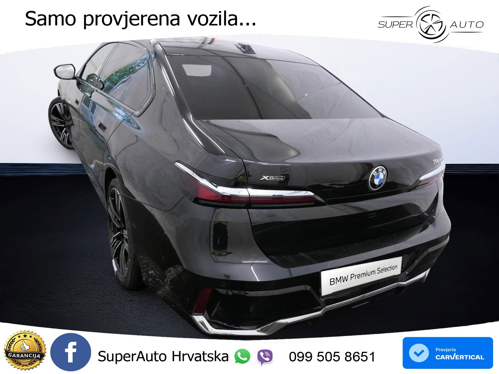 BMW 740d (299 KS) xDrive Steptronic ZRAČNI+ACC+GR SJED+KAM+PANO
