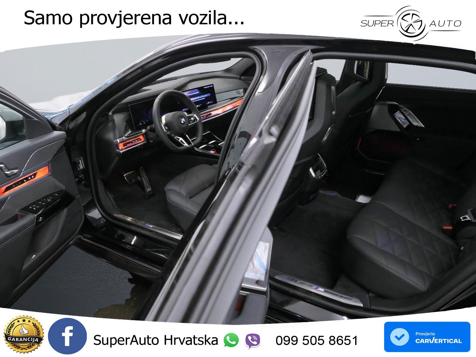 BMW 740d (299 KS) xDrive Steptronic ZRAČNI+ACC+GR SJED+KAM+PANO