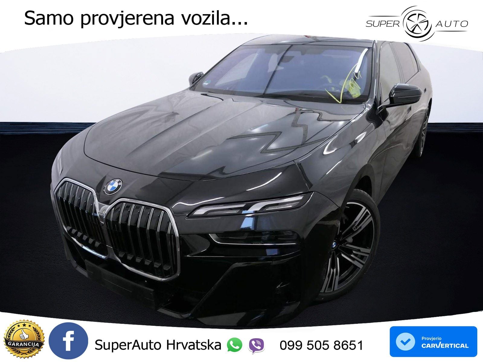 BMW 740d (299 KS) xDrive Steptronic ZRAČNI+ACC+GR SJED+KAM+PANO