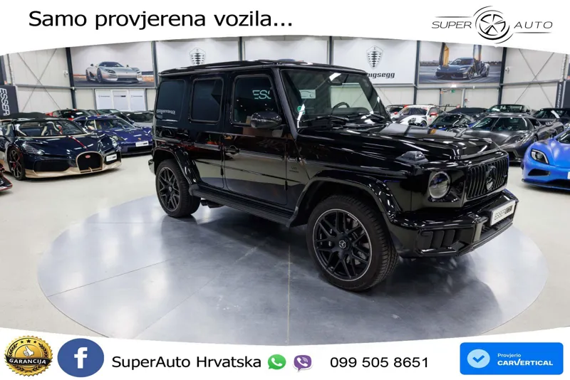 Mercedes AMG G 63 Long V8 (585 KS) 4MATIC 9G-TRONIC AMG SPEEDSHIFT TCT LED+GR SJED+ACC