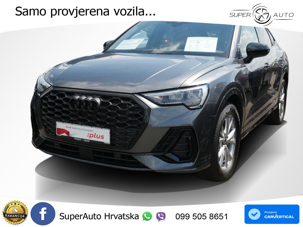 Audi Q3 II Sportback 35 TFSI (150 KS) S tronic 2x S line