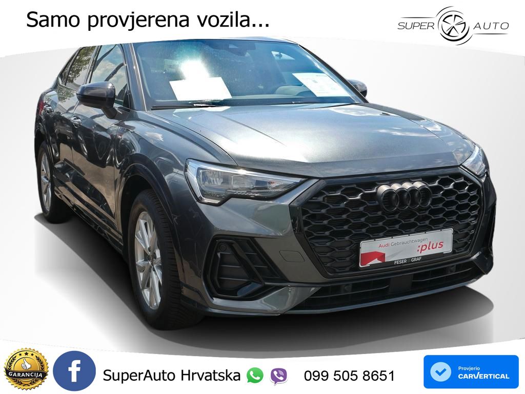 Audi Q3 II Sportback 35 TFSI (150 KS) S tronic 2x S line