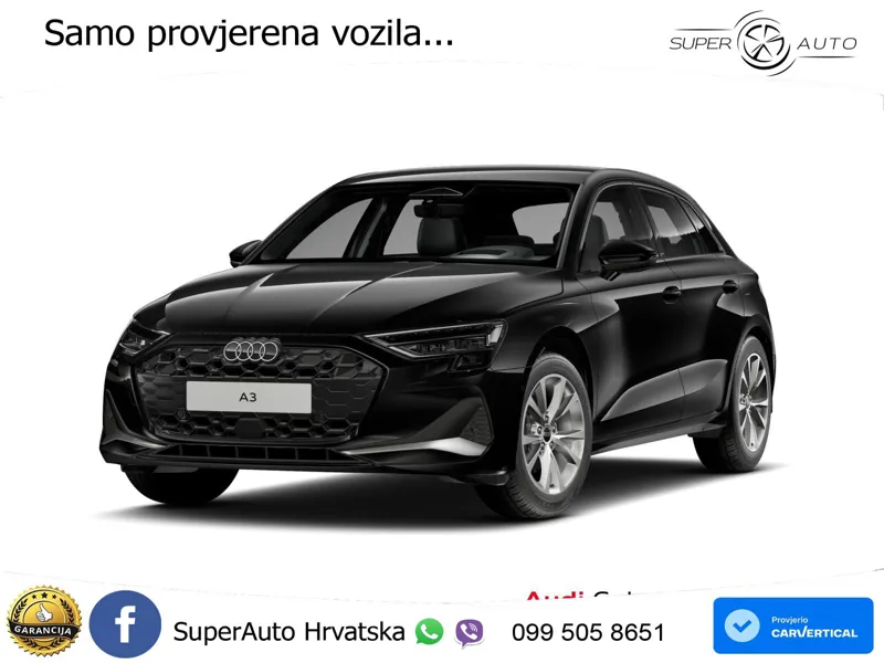 Audi A3 35 TFSI (150 KS) S tronic advanced LED+GR SJED+ACC