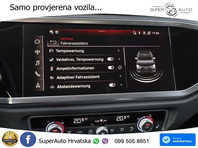 Audi Q3 2.0 TDI (150 KS) S tronic advanced LED+GR SJED+ACC