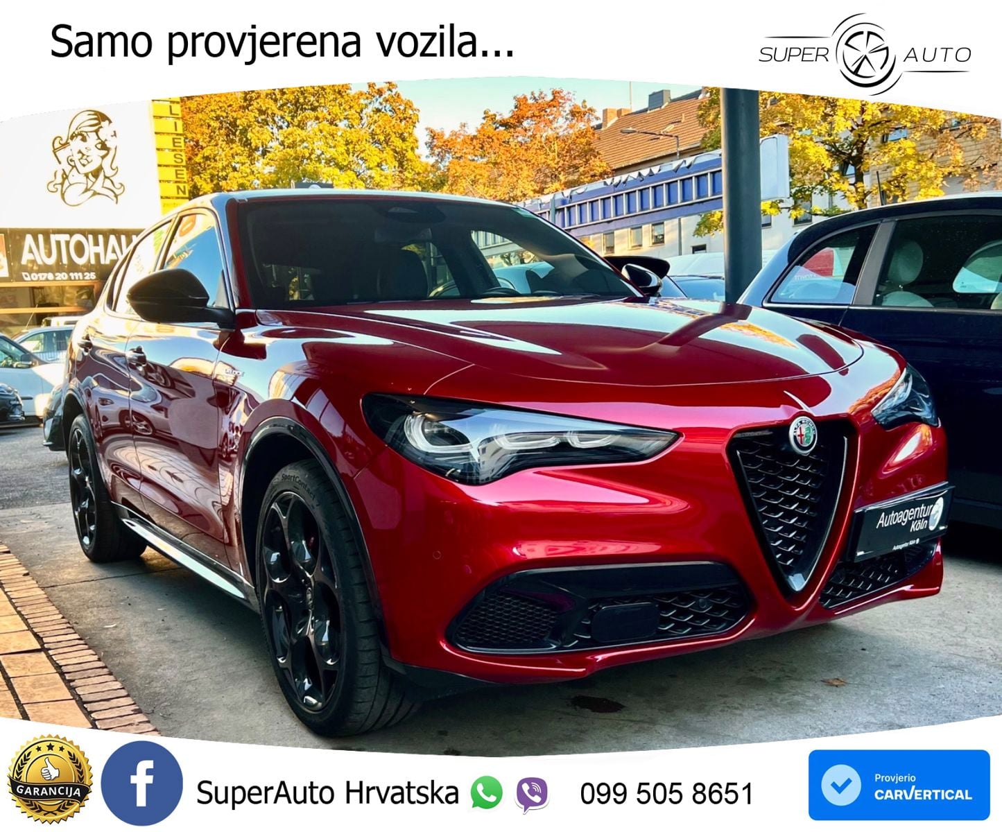 Alfa Romeo Stelvio 2.2 MultiJet II (210 KS) Q4 Automatic LED+GR SJED+ACC