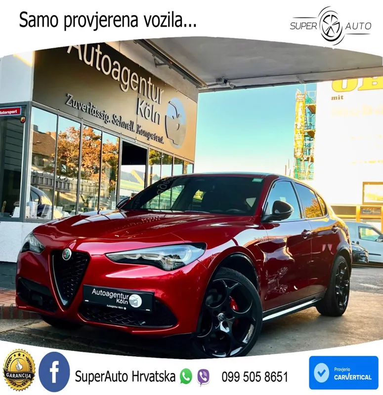 Alfa Romeo Stelvio 2.2 MultiJet II (210 KS) Q4 Automatic LED+GR SJED+ACC