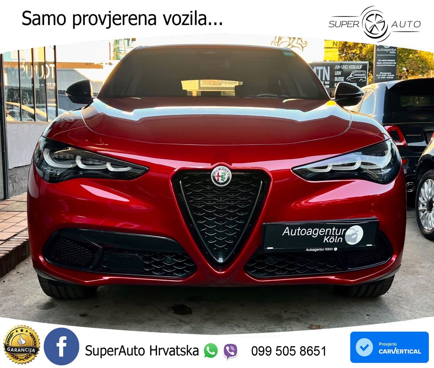 Alfa Romeo Stelvio 2.2 MultiJet II (210 KS) Q4 Automatic LED+GR SJED+ACC