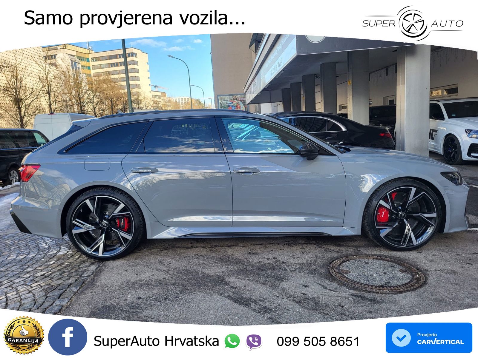 Audi RS6 Avant 4.0 TFSI V8 (600 KS) quattro Tiptronic LED+GR SJED+ACC