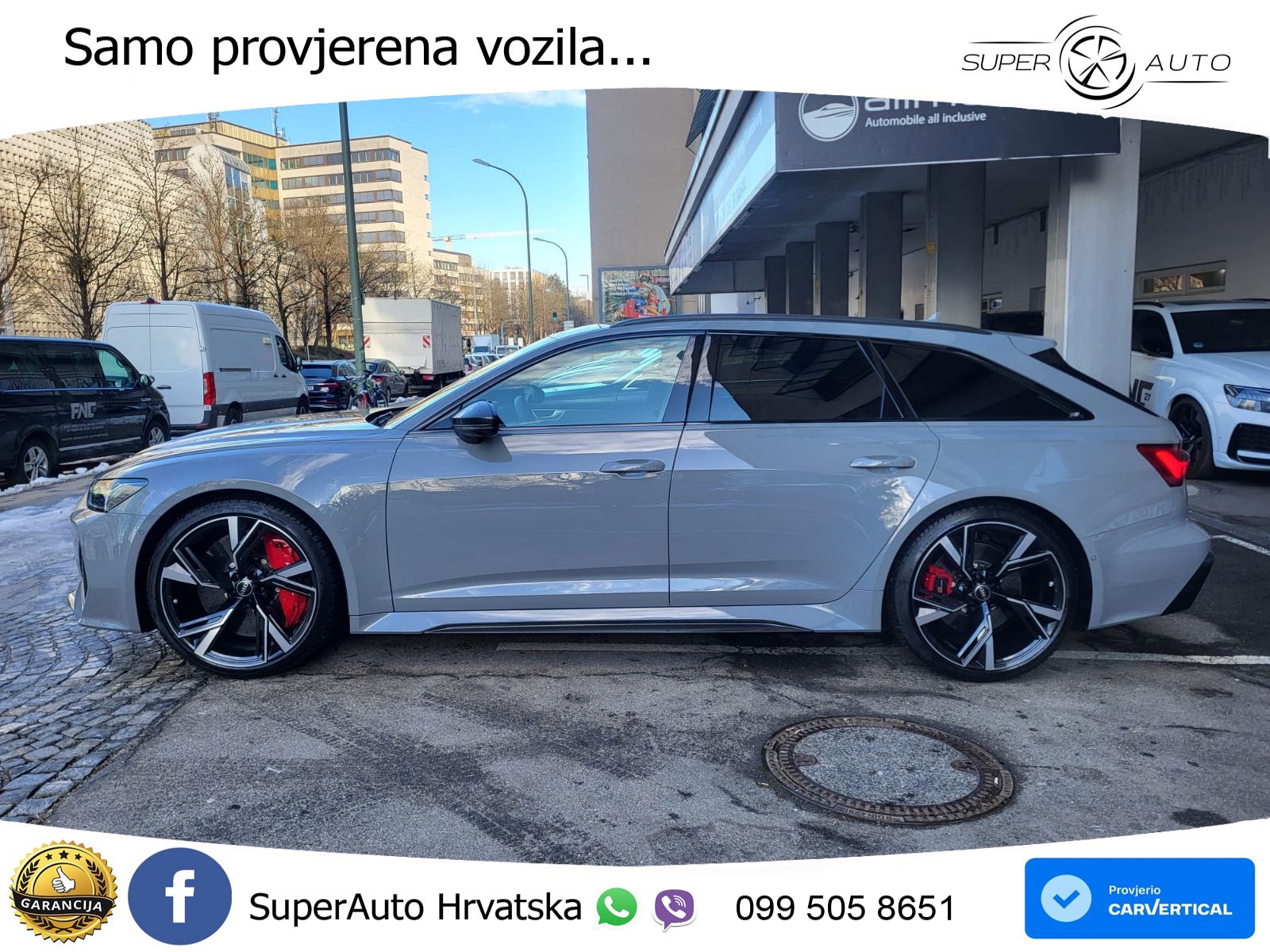Audi RS6 Avant 4.0 TFSI V8 (600 KS) quattro Tiptronic LED+GR SJED+ACC