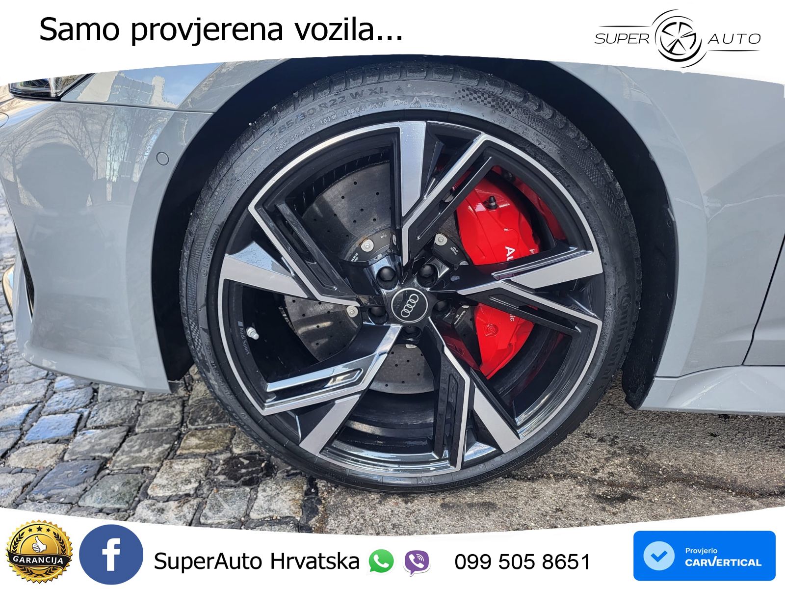 Audi RS6 Avant 4.0 TFSI V8 (600 KS) quattro Tiptronic LED+GR SJED+ACC